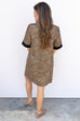 Here Kitty Kitty Dress - Brown