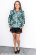 Enchanted Florals Top - Green