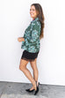 Enchanted Florals Top - Green