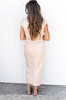 Saturday Tailgating Midi Dress - Khaki