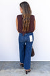 Plot Twist Blouse - Brown