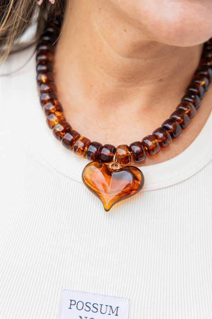 Mocha Love Necklace