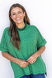 Hit a Cord Short Sleeve - Dark Green