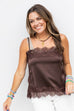 The Carrie Cami - Brown