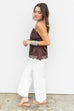 The Carrie Cami - Brown