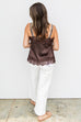 The Carrie Cami - Brown