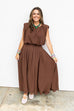 The Rowan Maxi Skirt - Brown