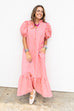 Lemon Drop Lane Maxi - Coral
