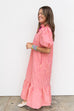 Lemon Drop Lane Maxi - Coral