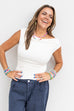 The Palmer Blouse - White