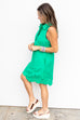 Rolling Green Dress - Green