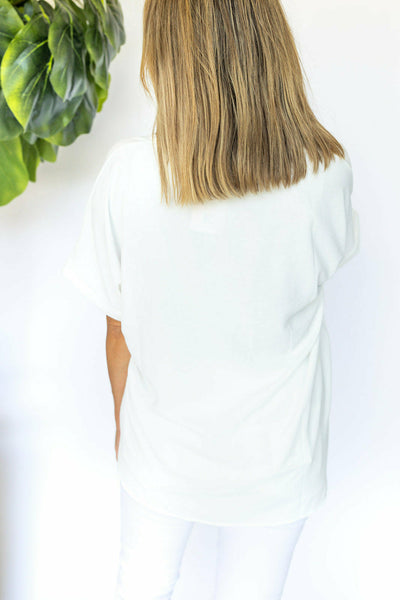 Living Lovely Blouse - White