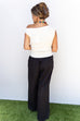 Harvest Hottie Sweater Tank - Ivory