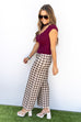 Tinley Henley - Maroon