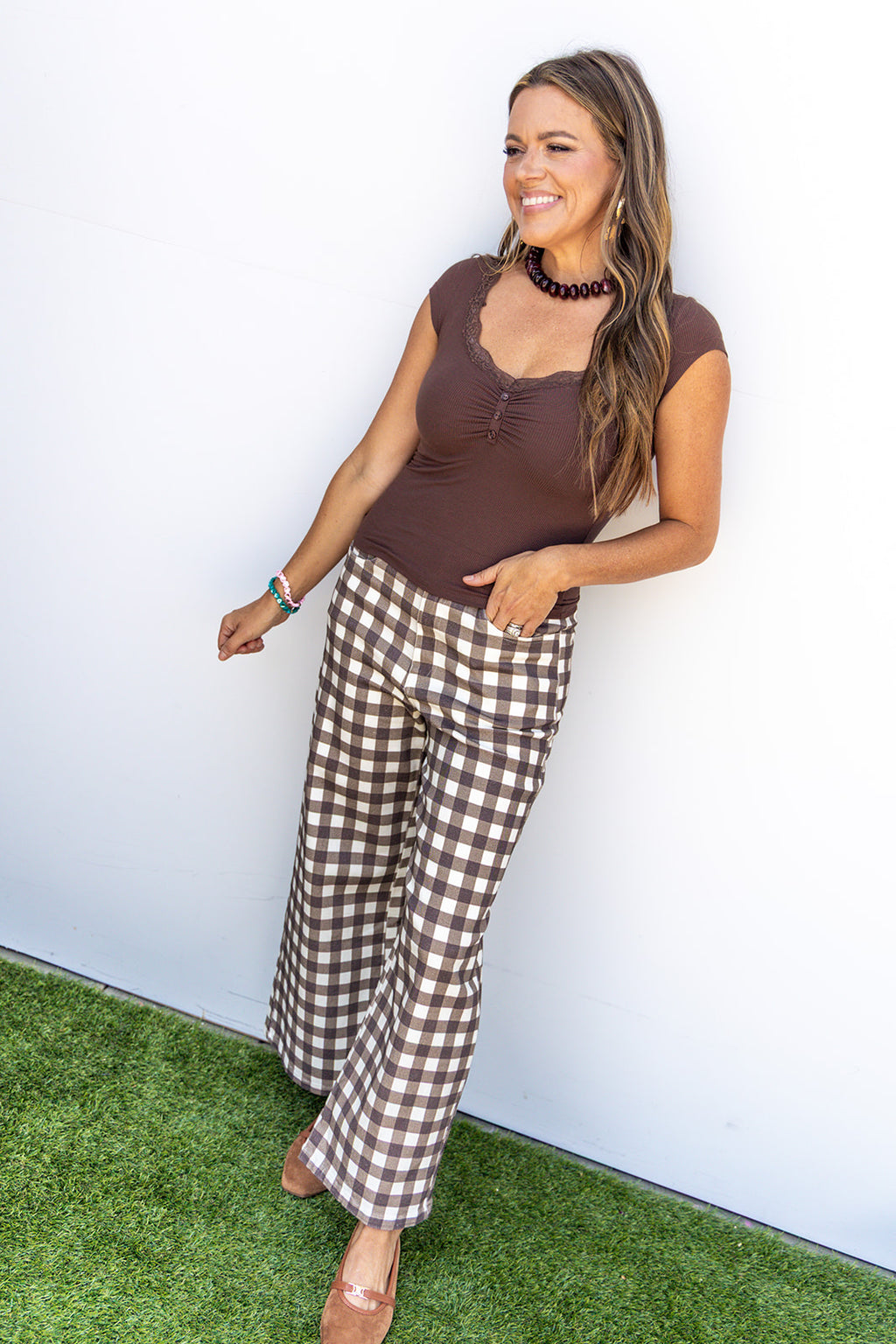 Tinley Henley - Brown