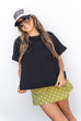 Keep On Moving Tee - Black