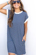 Change My Mind Dress - Navy