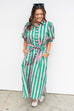 Allison Midi Dress - Green