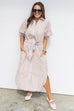 The Kennedy Dress - Sand