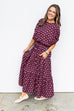 The Sarah Skirt - Wine