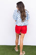 Rebel At Heart Skort - Red