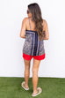 To The Vault Blouse - Navy
