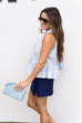 Main Character Blouse - Blue