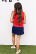 Can I Have A Moment Skort - Navy