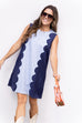 Bleeding Love Mini Dress - Blue/Navy