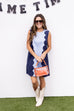 Bleeding Love Mini Dress - Blue/Navy