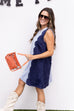 Bleeding Love Mini Dress - Blue/Navy