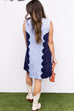 Bleeding Love Mini Dress - Blue/Navy