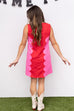 Broken Halo Mini Dress - Red/Pink