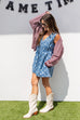 Gabby Romper - Light Denim