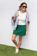 Casual Gamedays Skort - Emerald Green