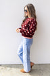 Fall Gamedays Sweater  - Burgundy