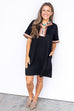 Day In the Country Dress - Black