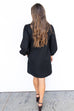 Fall Moments Dress - Black