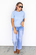 Picture This Sweater - Sky Blue