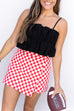 Good Ole Skort - Red Check