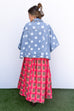 Connect the Dot Denim Cape / Jacket