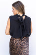 Plot Twist Blouse - Black