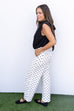 Dot Dot Denim - White/Black