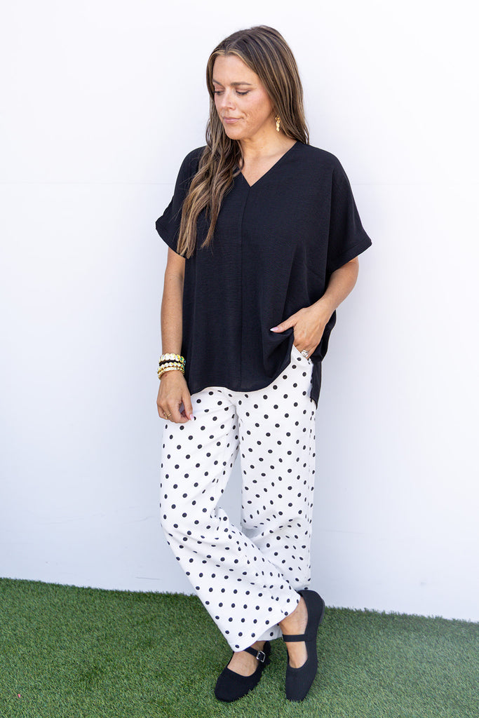 Living Lovely Blouse - Black