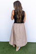 Best of Both Worlds Black Maxi Dress