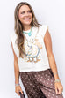 Duck Duck Goose Muscle Tee - Beige