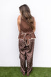Sidebar Blouse -  Brown
