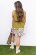 Sidebar Blouse - Martini Olive