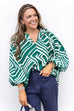 Peace Of Mind Blouse - H. Green
