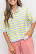 Brookie Monster Sweater - Sky / Yellow